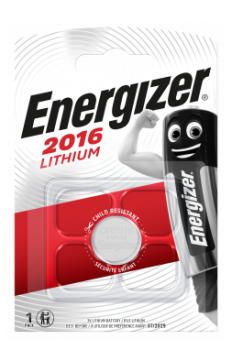 ENERGIZER® Lithium Knopfzelle 3V CR2016 1er Blister